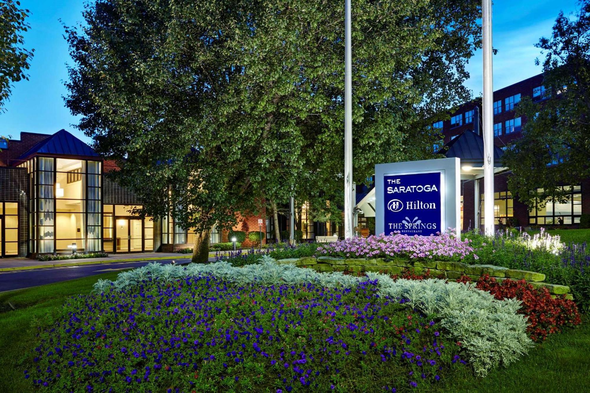 The Saratoga Hilton Hotell Saratoga Springs Exteriör bild